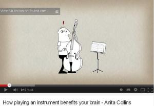 cerebro música