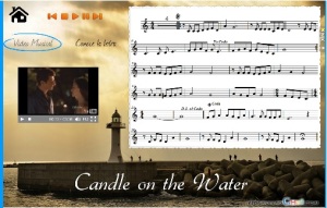 candle on the water
